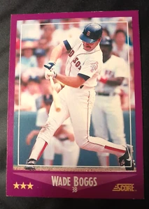 1988 Score #2 Wade Boggs **FREE SHIPPING** - Picture 1 of 2