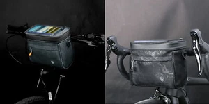 Bolsa de bicicleta bolsa de manillar Smartphone soporte móvil bolsa de bicicleta eléctrica - Imagen 1 de 10