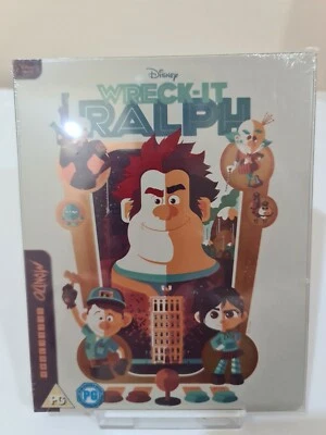 DISNEY   WRECK   IT  RALPH    BLU-RAY   MONDO   STEELBOOK,  DISPATCH   SAME  DAY - Image 1 of 4