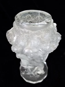 Vaso antico vetro ceco antico vetro ceco Desna Art decostyle raccolta uva nudo vetro art - Foto 1 di 1