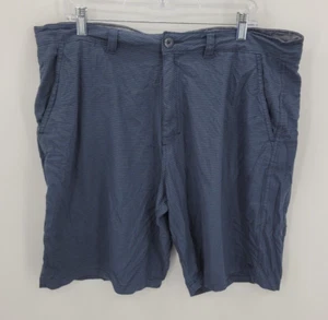 O'Neill Shorts Herren 40 blau gestreift vorne flach Outdoor Performance Freizeit Golf - Bild 1 von 8