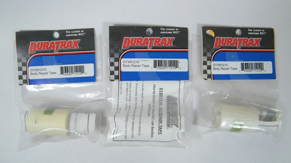 (3) DURATRAX DTXR1210 BODY REPAIR TAPE NEW - Image 1 of 4