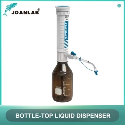 Digital Bottletop Dispenser Organic Chemical Compatible Bottle Dispenser 1-60ml - Image 1 of 4