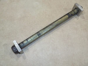 Triumph Daytona 955i 03 04 05 06 rear back wheels spindle axle & adjuster blocks - Picture 1 of 1