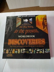 World Book Discoveries The Great Adventures of the World on 5 Disc CD-ROMs. Bran - Picture 1 of 13