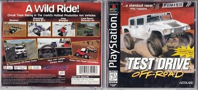 Test Drive: Off-Road (Sony Playstation 1, 1997) *COMPLETE* - Image 1 of 2