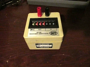 IET RS-200 Resistance Substituter Decade Resistor **TESTED** - Picture 1 of 15