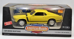 DIE CAST " 1970 BOSS MUSTANG " AMERICAN MUSCLE ERTLE 1/18 (ASST 7473/7484) - Bild 1 von 1