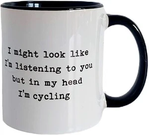 Tazza regalo potrei sembrare di ascoltare ma nella mia testa sto guidando la mia moto - Foto 1 di 5