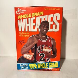 Michael Jordan Vintage Wheaties Box Unopened 12oz 340g Full Size Expired 1993