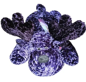 Peluche Purple Moose MTY International Buen Estado VER NOTAS - Imagen 1 de 9