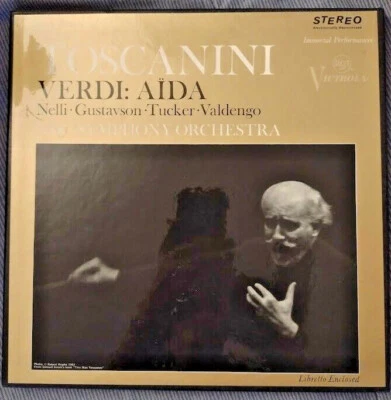 Toscanini - Verdi - Aida . Nelli - Gustavson  Tucker, Valdengo RCA VICS-6113 (e) - Image 1 of 3