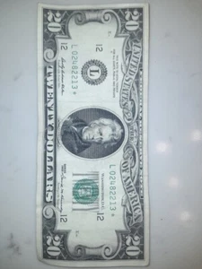 1969 $20 Frn FEDERAL RESERVE, L*STAR NOTE, NICE NOTE - Picture 1 of 1