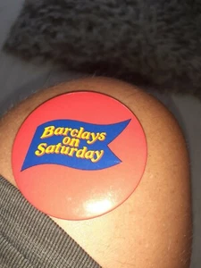 Barclays On Saturday Vintage badge - Foto 1 di 2