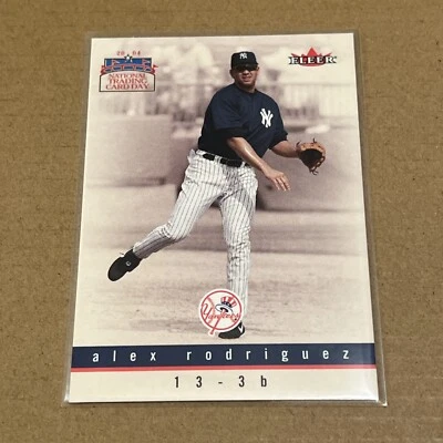 2004 National Trading Card Day - Fleer #2 Alex Rodriguez New York Yankees - Image 1 of 2