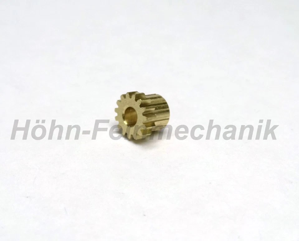 HÖHN-MODELLBAU Stirnzahnrad, Zahnrad Modul 0,3, aus Messing, 15 Zähne