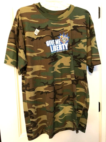 WNBA New York Liberty  T Shirt  New With Tag L NWT Give Me Liberty Cover