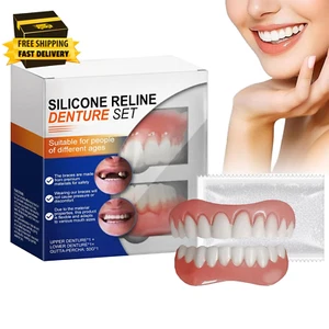 Silicone Reline Denture Set, Denture Silicone Reline Kit Dentures Soft Denture - Picture 1 of 7