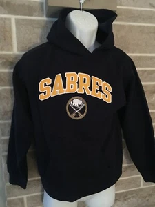 Sudadera con capucha Buffalo Sabres para jóvenes talla 12-14 nueva con etiquetas - Imagen 1 de 2