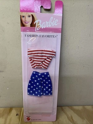 Vintage Barbie Fashion Favorite 1999 Mattel New Stars And Stripes - Image 1 of 4