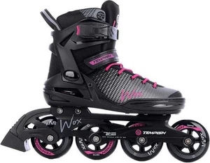 Patines en línea negros patines en línea rosa mujer talla 39 - Tempish Wox Lady - Imagen 1 de 8