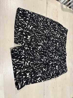 Pantalones Cortos Talbots Para Mujer 12 Hojas Estampado Mezcla Bolsillos Verano Informales Foto 1 de 4