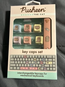 Pusheen the Cat Wymienne nasadki na klucze do klawiatur mechanicznych Zestaw 12 szt. - Zdjęcie 1 z 2