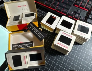 Lot 125+ Vintage Photo Slides Kodak 1960-80s Amateur Film Old Pictures Travel z1 - Picture 1 of 6