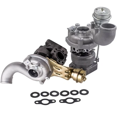 Turbocompresor doble para Audi RS6 C5 4,2 L V8 BCY biturbo 2002 2003 2004 Foto 1 de 4