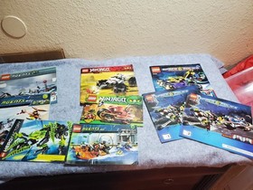 (LOT) Lego Manual's, Space Police, Agents of Shield & Ninjago, 11 Manuals, VGC