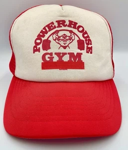 RARE 1974 Original Powerhouse GYM USA Detroit MI Snapback Hat Vintage Dabish Bro - Picture 1 of 8