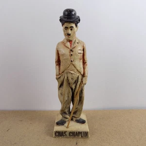 Antique Mark Hampton Charlie Chaplin Figurine Chalkware 9.25" Tall - Picture 1 of 10