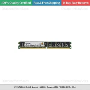 HYS72T128320HP-3S-B Qimonda 1GB DDR2 Registered ECC PC2-5300 667Mhz 2Rx8 - Picture 1 of 1