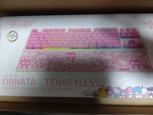 Razer Ornata V3 Tenkeyless - US Hello Kitty and Friends Keyboard From Japan - Picture 1 of 1