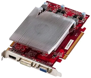 Graphics Card PowerColor ATI RADEON HD 5670 1GB AX5670 1GBD5-H PCIe x16 - Picture 1 of 2