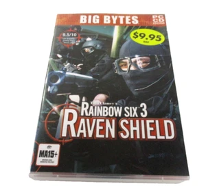Tom Clancys Rainbow Six 3 Raven Shield PC CDROM Windows Game MA15+ 2003 RedStorm - Picture 1 of 5
