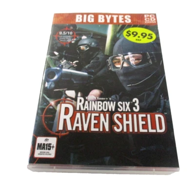 Tom Clancys Rainbow Six 3 Raven Shield PC CDROM Windows Game MA15+ 2003 RedStorm - Image 1 of 4