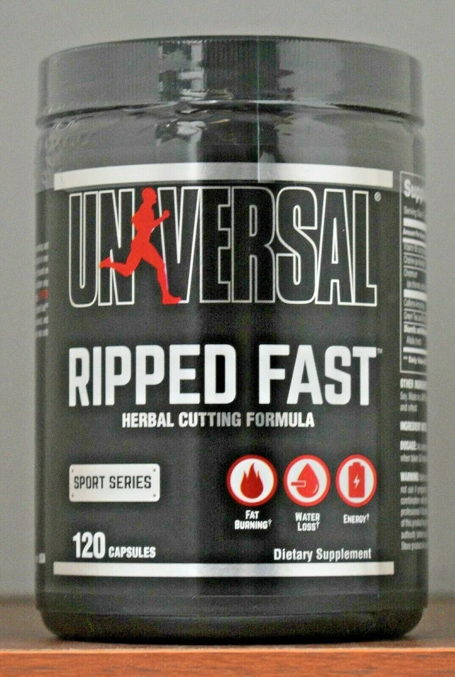 Universal Nutrition Rasgado Rápido 120 Cápsulas Fórmula Corte a Hierbas Último Botella Foto 1 de 4