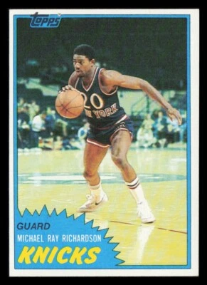 1981-1982 Topps NBA Basketball Trading Cards Base East West You Pick Choose READ - Image 1 of 4