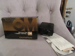 Genuine NOS Olympus OM Electronic Flash T Power Control 1 Pristine Condition! - Picture 1 of 7
