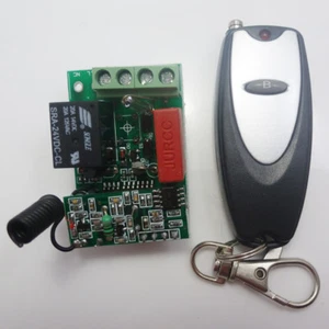 Ricevitore controller wireless 1 canale 220 V RF e 1 pulsante telecomando manuale - Foto 1 di 1