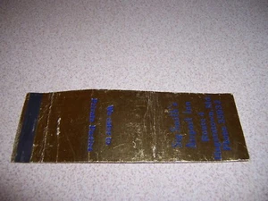 1940s SIG SMITH'S AIRPORT INN HAGERSTOWN MD. VTG MATCHBOOK COVER - Picture 1 of 1