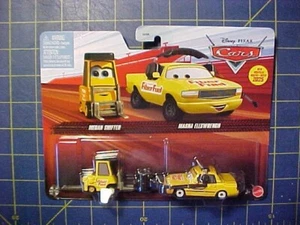 DISNEY PIXAR CARS MEGAN SHIFTER & MASHA ELLSWRENCH! FIBER FUEL CREW MEMBERS! Neu in Verpackung - Bild 1 von 4