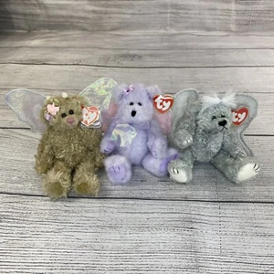 Rafaella Cassia & Sterling TY Ático Tesoros Hadas Ángel Oso de Peluche Juguetes de Animales - Imagen 1 de 24