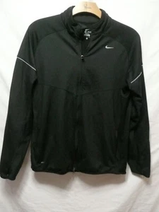 Nike Dri-Fit Men's Pre Owned Jacket Size XL Black Grey JJ56+3 - Picture 1 of 3