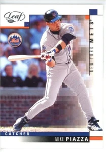 2003 Leaf #206 Mike Piazza Mets - Picture 1 of 2