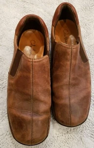 Cole Haan Zeno Leather Shoes Mens Size 9 M Brown Split Toe C04269 Dustbag - Picture 1 of 8