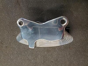 New Revtech 4 piston Brake Caliper Harley Custom Chopper Billet Rear Front - Picture 1 of 10