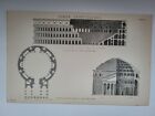 Antique Print 1870 Roman Architecture Engraving Elevation of the Colosseum