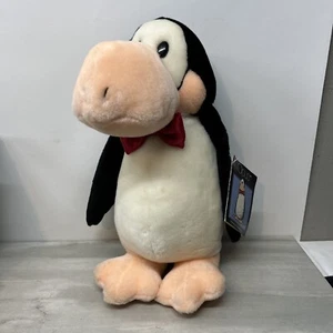 Bloom County Opus 12" Plush Penguin Bowtie Dakin Washington Post Comic 1984 Vtg - Picture 1 of 11